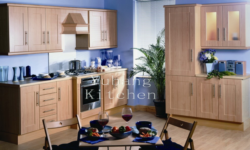 Solid Wood Kitchen Cabinet #234
