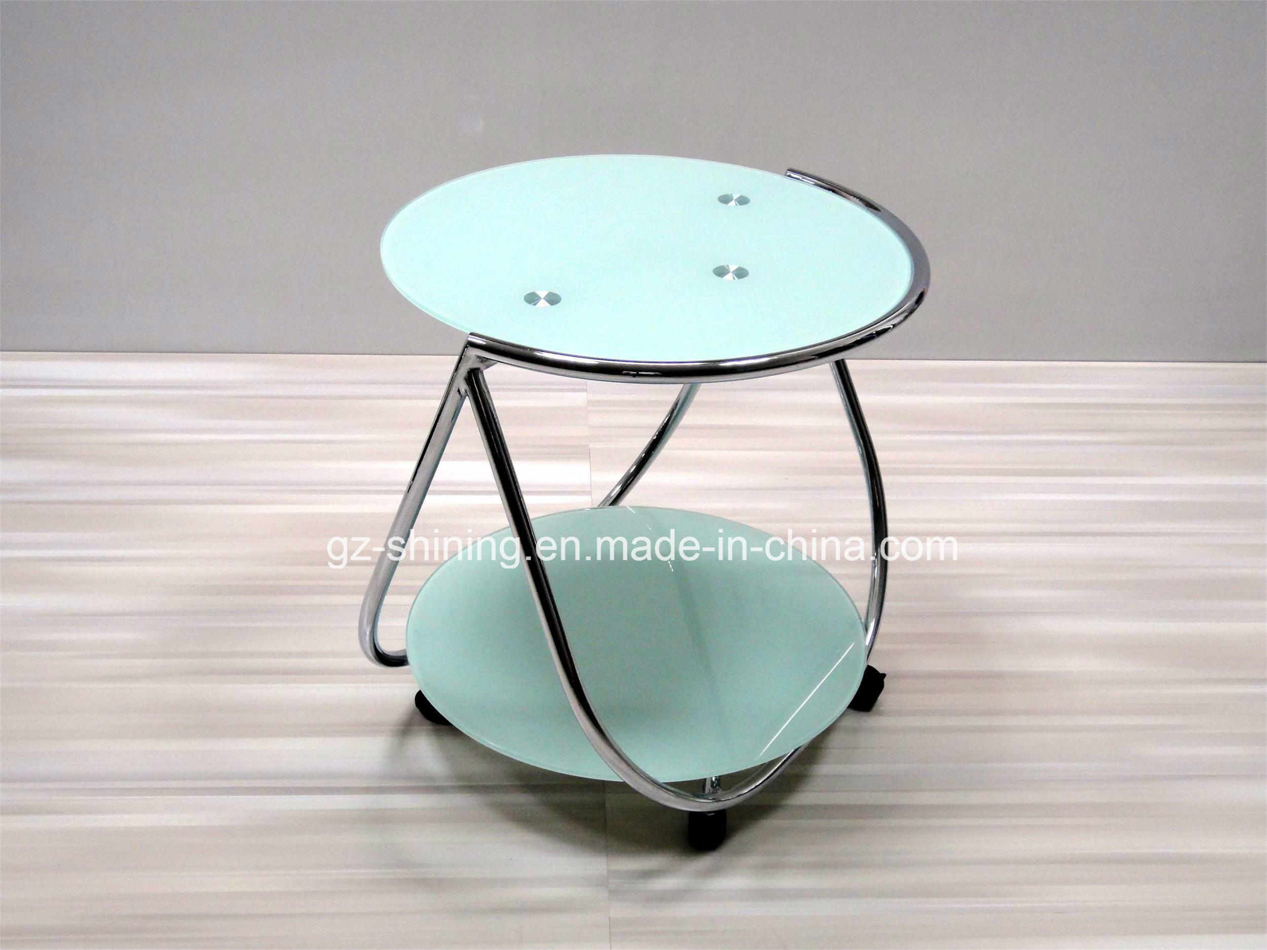 Hot Selling Side Table with Glass for Guestroom (TD-311)