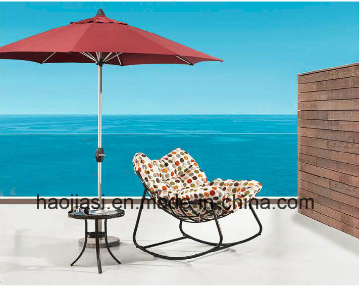 Outdoor /Rattan / Garden / Patio / Hotel Furniture Aluminum Swing Chair & Side Table Set (HS 1018SC&HS 6050ET)