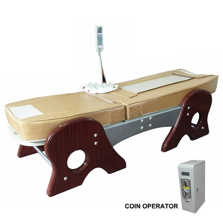Electric Coin or Bill Operated Vending (Rental) Jade Massage Bed