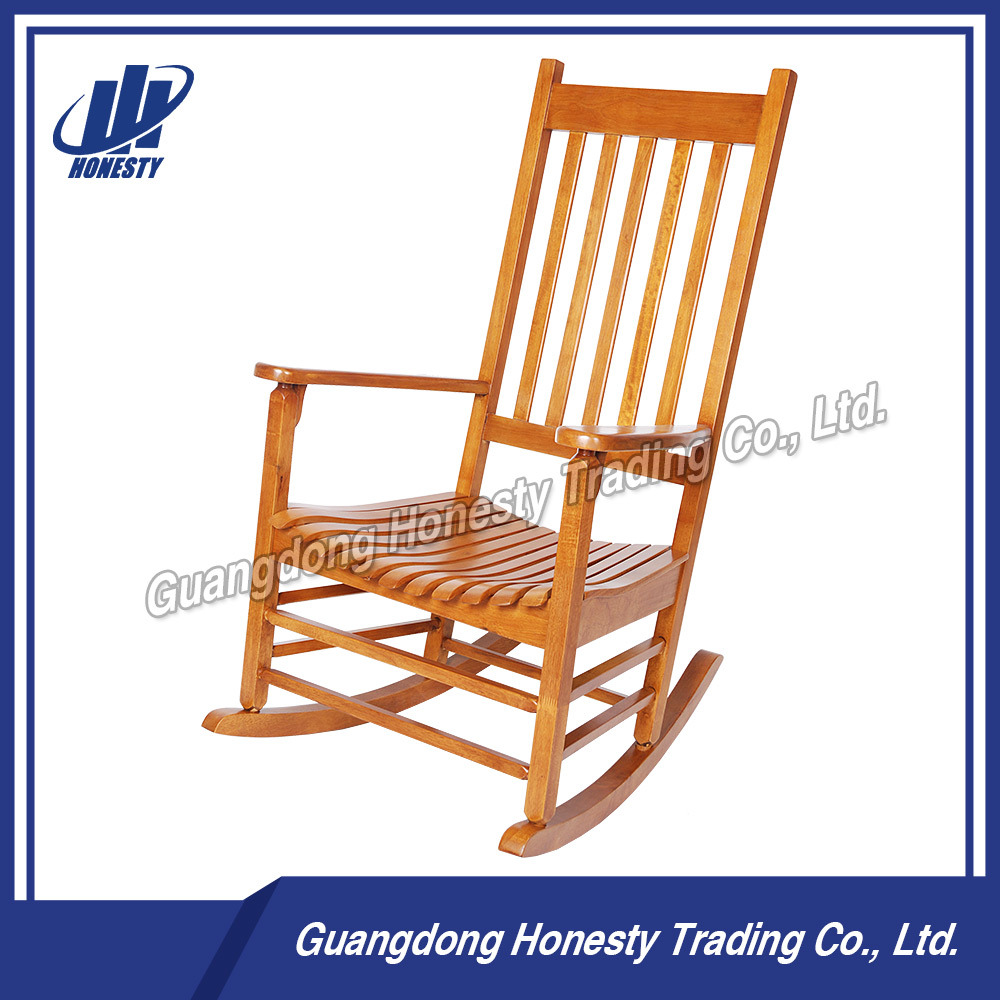 Cy2273 Antique Wooden Relaxing Rocking Chair