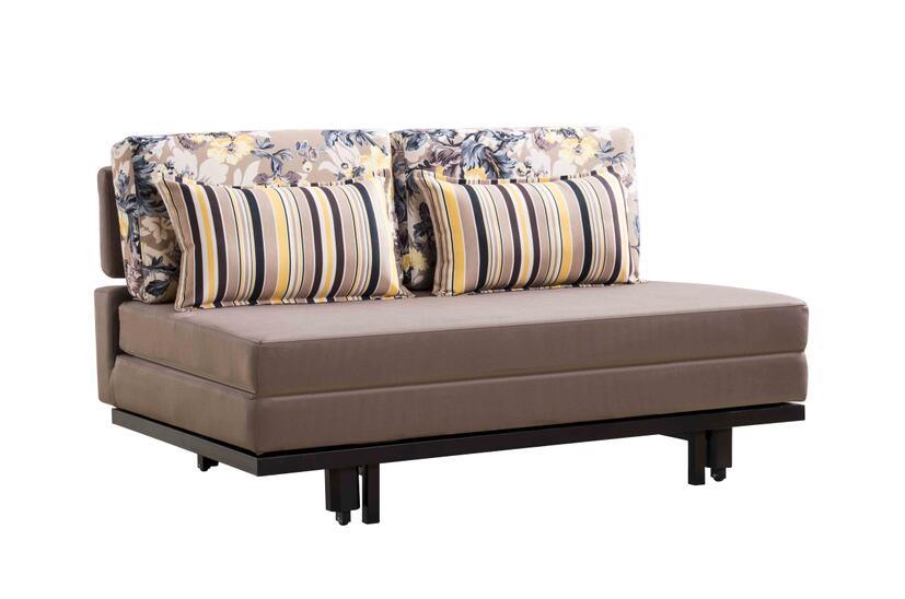 Home Furniture Living Room Fabric Three Folded Sofa Bed