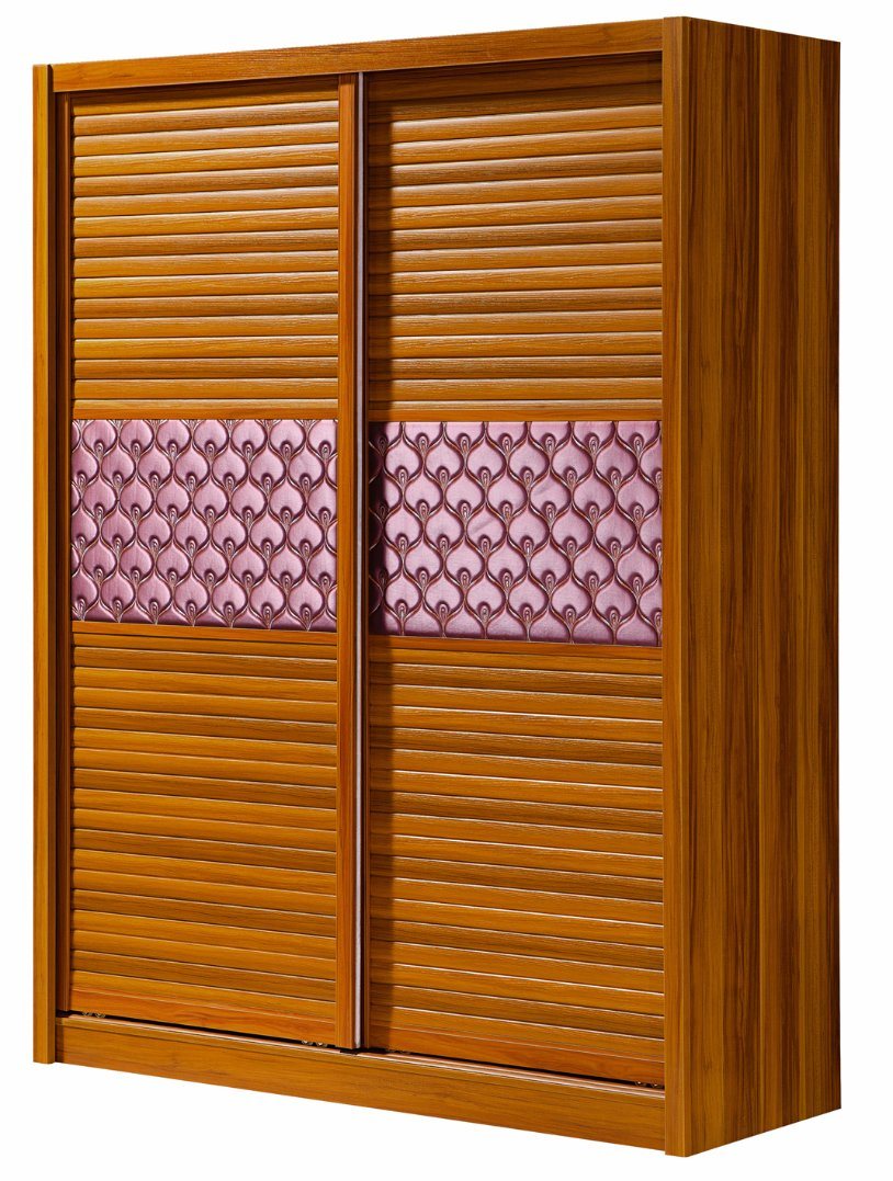 Modern Style Wooden Wardrobe Bedroom Wardrobe with Sliding Door