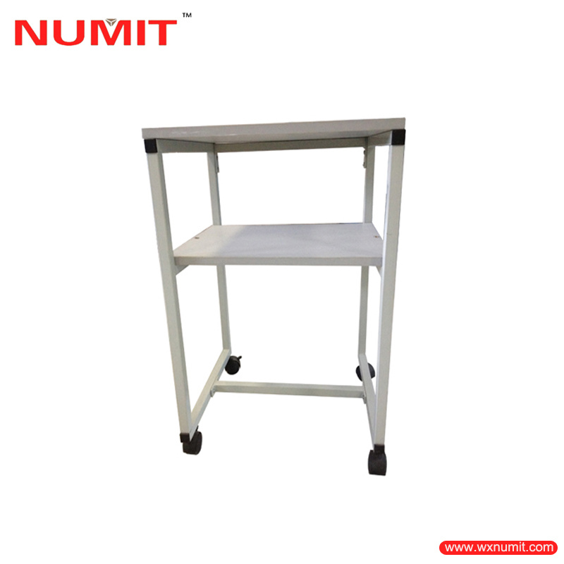 2-Shelf Universal Mobile Stainless Steel Trolley Designs of Mechanical Trolley Tool Trolley