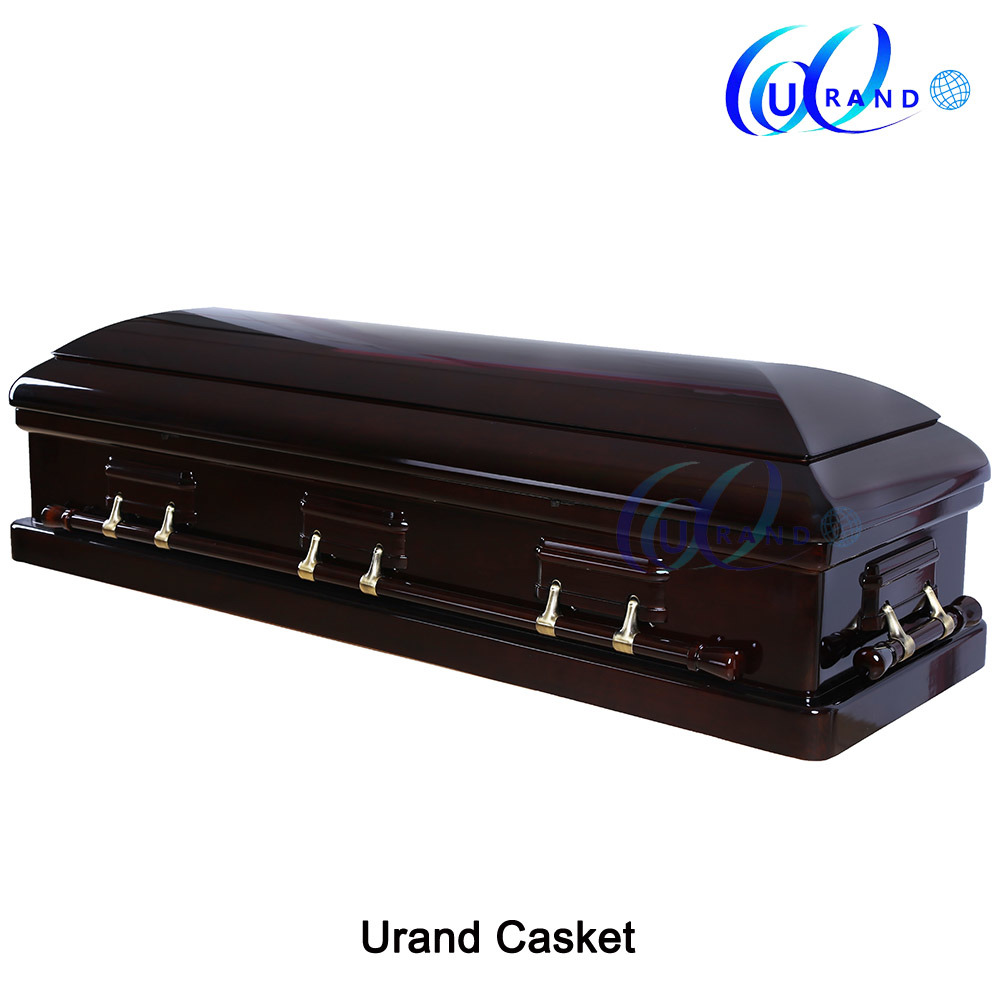 Full Couch High Gloss Veneer Cheap Wholesale Casket and Coffin
