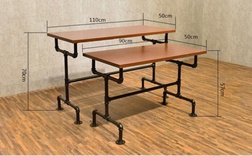 Retail Shoes Display Rack and Table