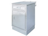 Hospital Furniture Stainless Steel Bedside Cabinet (QDMD-151)