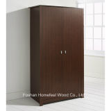 Classic Wooden Bedroom Furniture 2 Door Wardrobe (WB51)