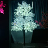 Artificial Maple Tree Light White Color Waterproof for Outdoor Decoration