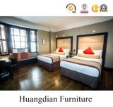 Twins Room Double Beds Hotel Furniture (HD1026)