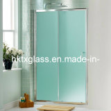 Frosted Shower Glass / Acid Etched Tempered Glass with En12150 and ANSI Certificate