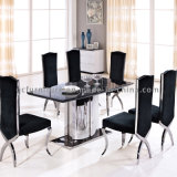 Dining Furniture Rectangular Marble Top Dining Table