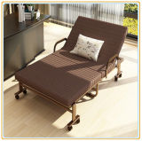 Large Sized Sofa Bed/Hospital Bed/Guest Bed (190*120cm Brown Color)