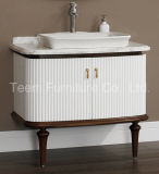 Walnut Solid Wood New Design Cabinet Bathroom Furniture