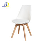 Best Price Modern Design Cushion PP Seat Plastic Dining Tulip Chair