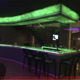 Illuminate Onyx Marble LED Restaurant Bar Furniture Restaurant Counter for Sale