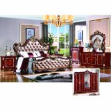 Bedroom Set with Double Bed for Home Furniture (W813A)