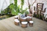 Outdoor Wicker Tea Table Garden Furniture