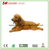 Lovely Decorative Polyresin Dog Statue for Home Decoration and Garden Ornaments