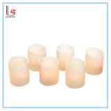 Battery Powered, Real Wax, Realistic Decor Flameless Candles 6 Pack