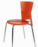 770 Lb. Capacity Designer Colorful Plastic Stack Chair with Silver Frame (LL-0011B)