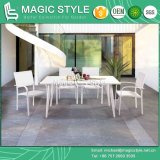 Dublin Dining Set Aluminum Chair Dining Chair Rectangle Table Outdoor Furniture Water-Proof Chair (MAGIC STYLE)