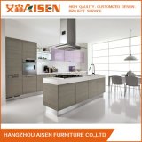 Modern Style Wood Kitchen Furniture Wood Veneer Kitchen Cabinet