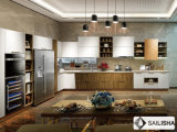 Italian Modern Home Hotel Furniture Island Wood Kitchen Cabinet