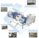 Medical Hospital Bed Care Bed ABS Flat Bed for Factory Price