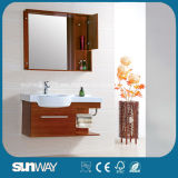 Modern Design Solid Wood Bathroom Mirror Cabinet