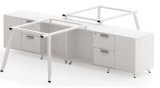 Modern Style Premium Staff Partition Workstations Office Desk (PS-15-MF02-6)