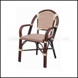 Wholesale Armrest French Style Rattan Bistro Dining Chair (SP-OC426)