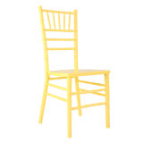 Yellow Solid Wood Chiavari Chair for Wedding and Event