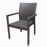 PE Rattan Garden Arm Chair (RC-06016)