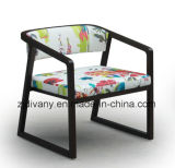 Neo-Chinese Style Wood Fabric Sofa Chair (C-53)