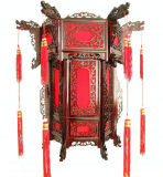 Antique Chinese Wooden Palace Lantern Hf010