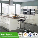 Stylish Design High Gloss White Lacquer Kitchen Cabinets