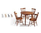 Solid Wooden Dining Chair with Table