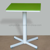 Commercial Restaurant Square Glass Top Cafeteria Table (SP-RT498)