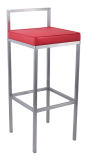 Stainless Steel Bar Stool with Backrest
