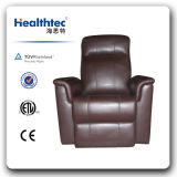 Brown Geniuine Leather Electric Massage Chair (D08)