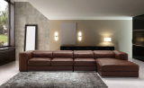 Modern Commercial Living Room Furniture Corner Leather Sofa (HC3007)
