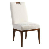 Oak Solid Wood Design Fabric Upholstery Armless Chair (SC-02)