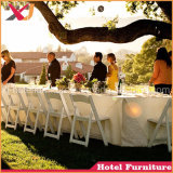 White Resin Plastic Folding Chair for Wedding Party Event