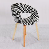 Wooden Fabric Upholstery Dining Chair