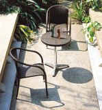 Bistro Set Outdoor Garden Furniture Rattan Table and Chair