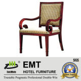 Wooden Frame Hotel Furniture Reception Chair (EMT-HC18)