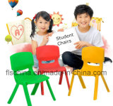 Eco-Friendly Plastic School Chairs Stackable Age 12 with Colorful Colors