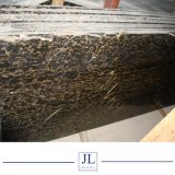 China Black Gold/Portoro Gold Marble Slab for Tabletop or Countertop Marble Price Decoration