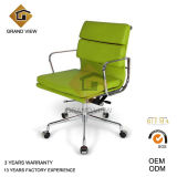 Leather Classical Swivel Aluminium Eames Manager Hotel Office Boss Chair (GV-EA217)